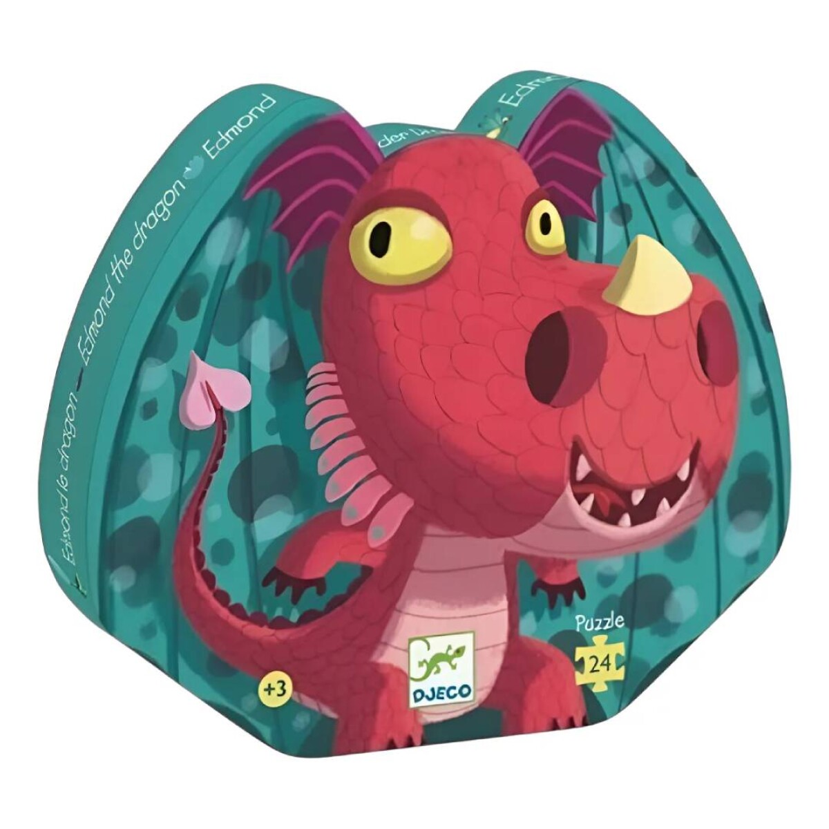Puzzle Djeco Edmond el dragón - 24 Piezas 