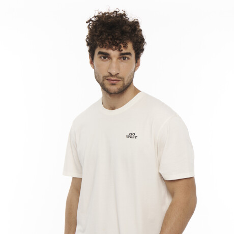 Remera Wrangler de Hombre - T-SHIRT FASHION - W73KN00WHT ELD