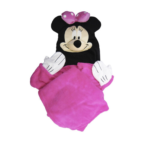 Frazada Infantil con Capucha 100 x 100 cm Minnie