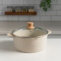 Olla Cacerola Antiadherente Cuori Cuccina 24cm 4,5 litros Olla Cacerola Antiadherente Cuori Cuccina 24cm 4,5 litros