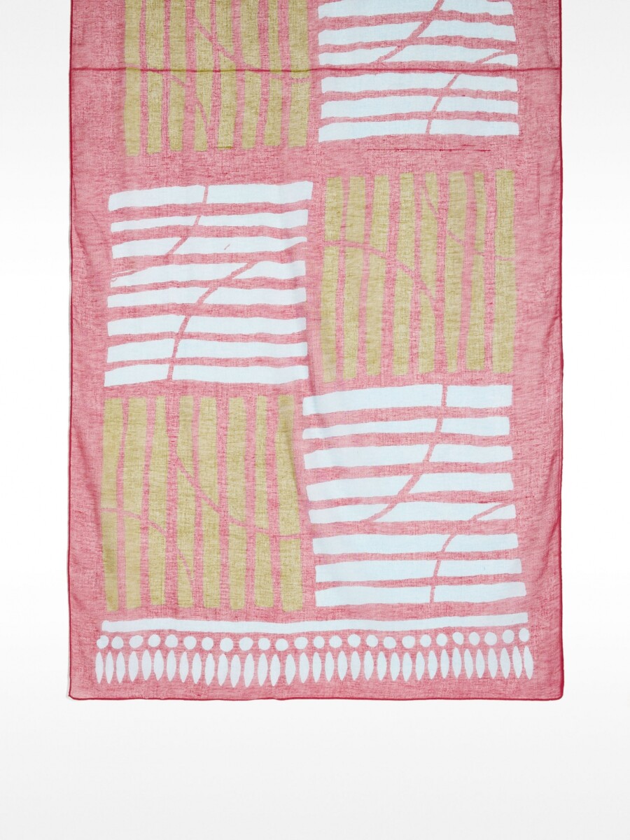 Pañuelo Estampado Algodón multicolor
