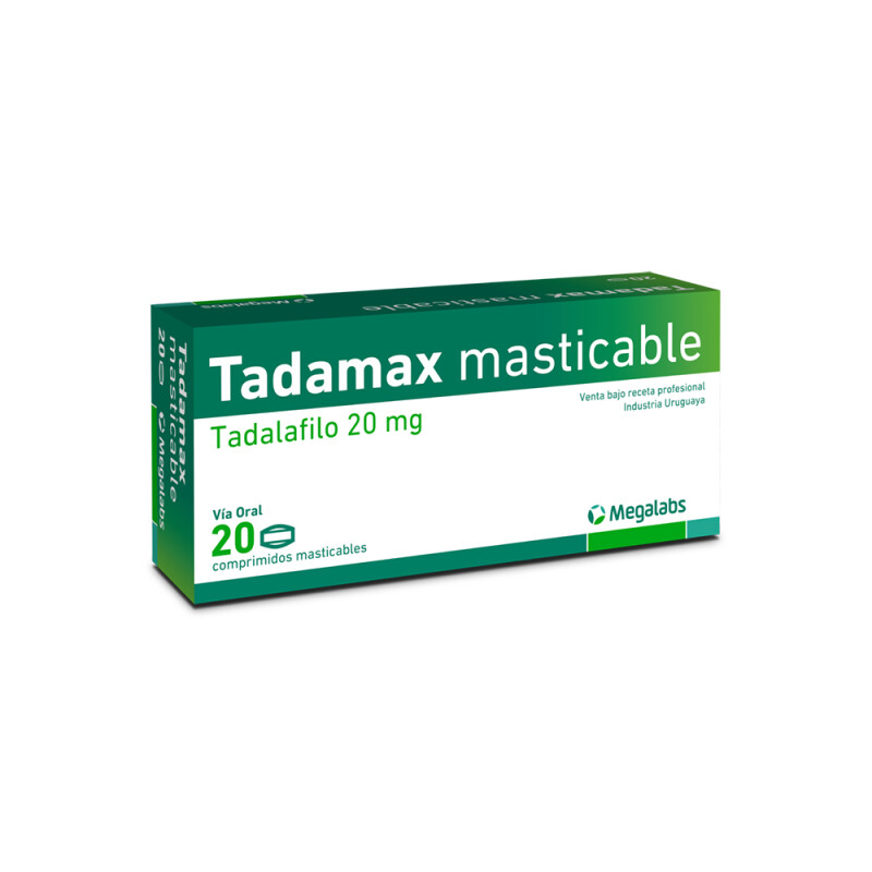 Tadamax Masticable 20 Mg. 20 Comp. Tadamax Masticable 20 Mg. 20 Comp.