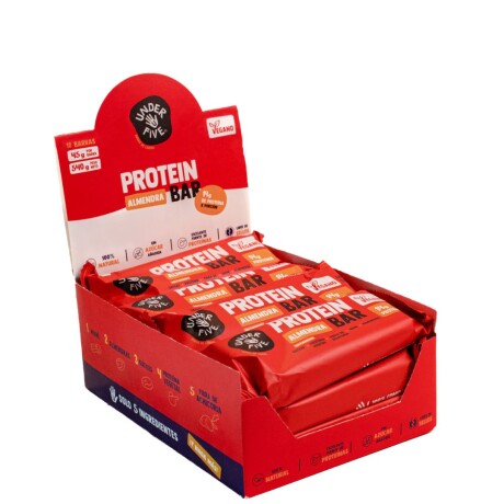 Barras De Proteína 45g Kit x12 Underfive Almendra
