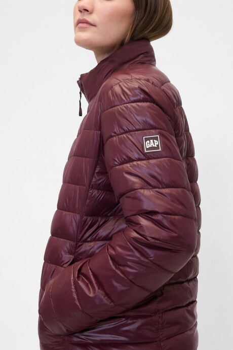 Campera Puffer Mujer Tuscan Red