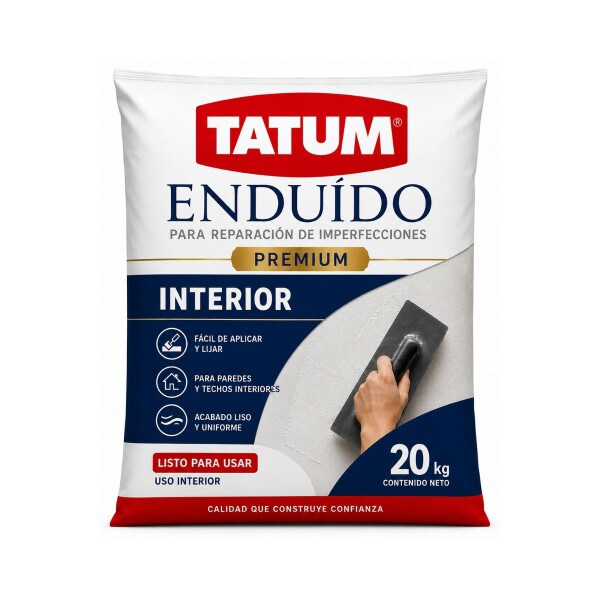 ENDUIDO INTERIOR X 20KG Enduido Interior X 20kg