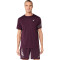 Polo Running Icon SS Top Hombre Dark Aubergine