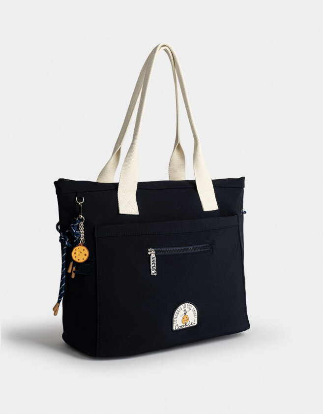 Marroquinería Licencias Cartera Shopper "snoopy" - Azul Marino