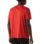 FILA Basic sports ii Remera manga corta training para hombre - Rojo/Bordo Rojo-Bordo