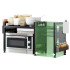 Estante Organizador Microondas Con Largo Y Ancho Ajustable Estante Organizador Microondas Con Largo Y Ancho Ajustable