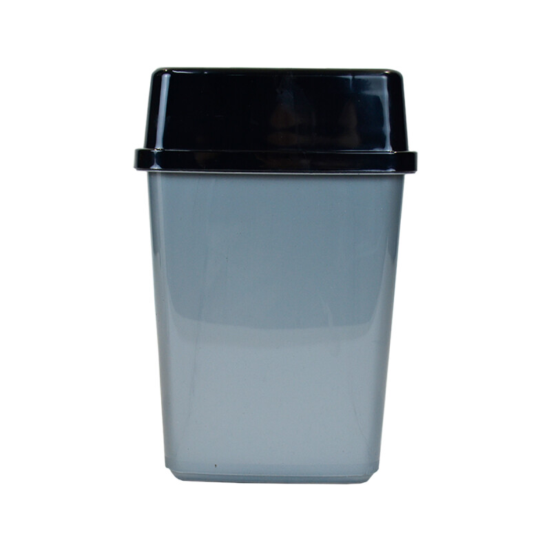 Tarro de residuos 2,5L con tapa vaivén GRIS