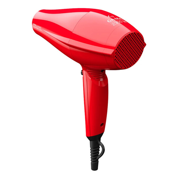 Secador De Pelo Ga.ma Italy Brilliant Ceramic Ion 2200 W SECADOR GAMA BRILLIANT CERAMIC ION ROJO