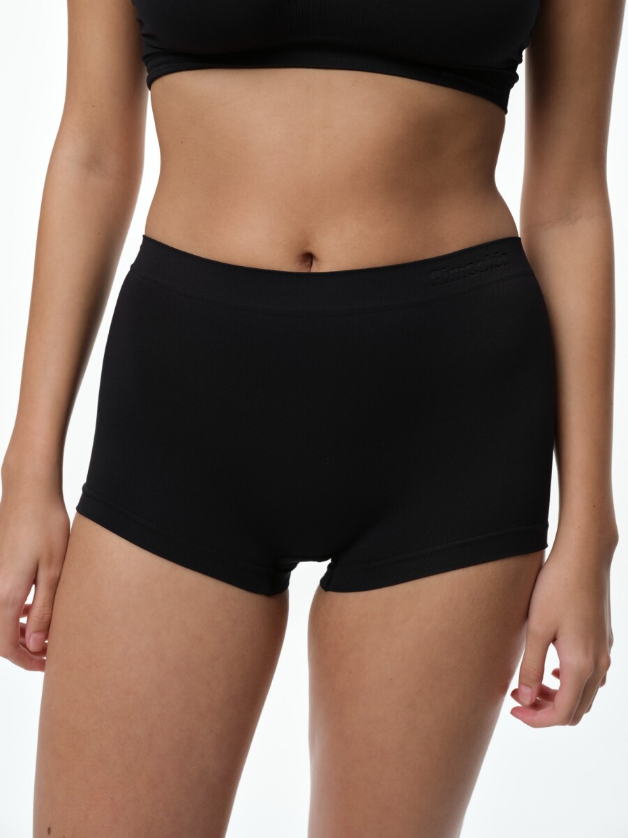 Boxer Femenino Lirio - Negro 