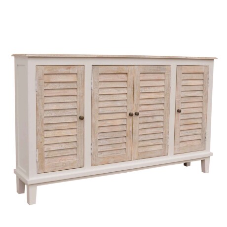 MUEBLE 4P MADERA-DE-MANGO NATURAL-BEIGE COSTA