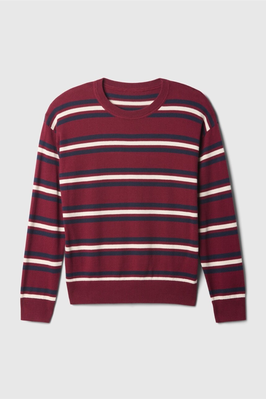 Buzo Intarsia Niño Red Delicious