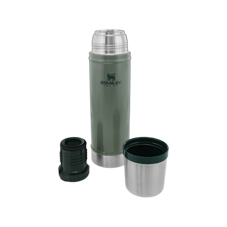 Termo Stanley Classic 591 ml con Tapón Cebador Verde