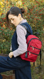 MOCHILA MELILLA ROJO