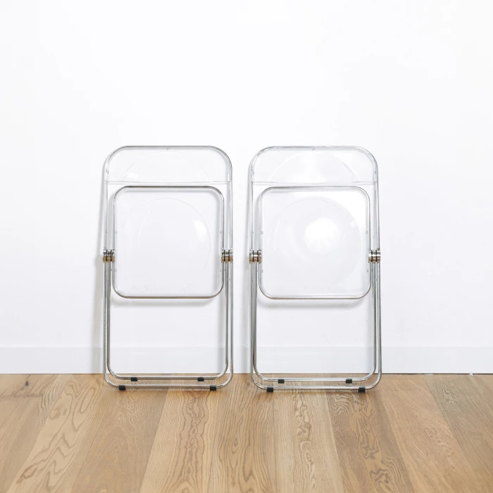 Silla Plia Transparente