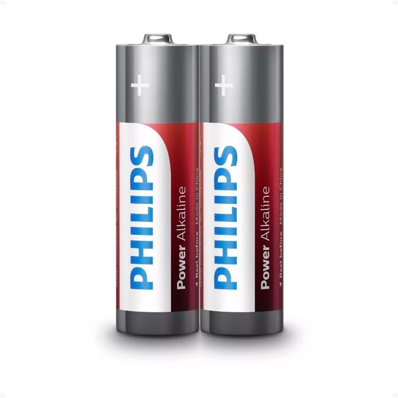Pilas Alcalinas AAA Philips Blíster Pack de 2 Unidades Pilas Alcalinas AAA Philips Blíster Pack de 2 Unidades