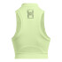 UA Run Anywhere Crop Tank-GRN GRN-383