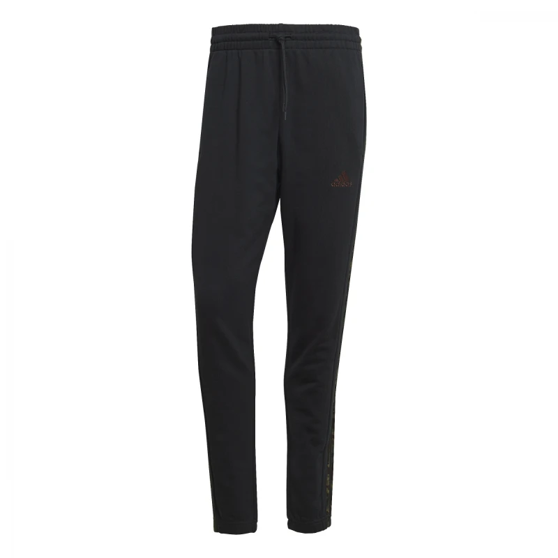 Pantalón Largo Essentials French Terry de Hombre Negro