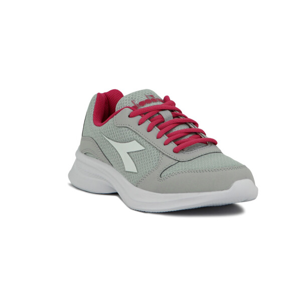 Diadora Champion Mujer Running Robin 4 W Gris-fucsia