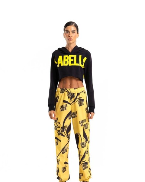 Pantalon Estampado Futura Amarillo U