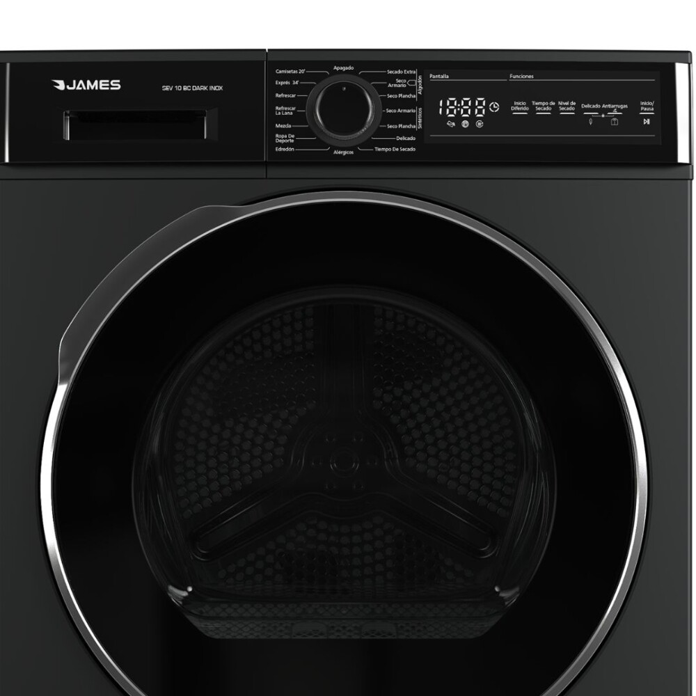 Secarropas SEV 10 BC DARK INOX - James Secarropas SEV 10 BC DARK INOX - James