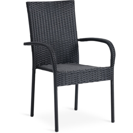Silla apilable GUDHJEM negro Negro