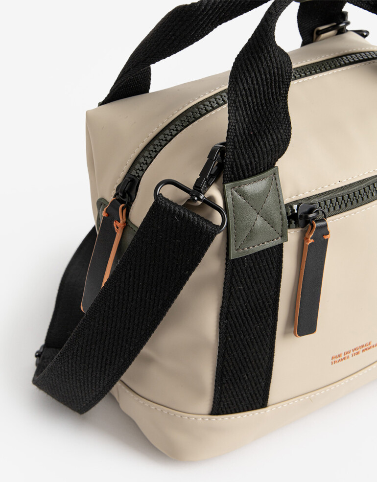 Luncheras Lonchera De Viaje Rue Du Voyage - Blanco Crudo