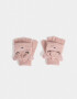 Guantes Infantiles Animalito Guantes Infantiles Mitones - Rosa Viejo