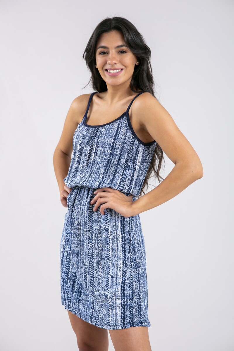 CHERRY VESTIDO - AZUL 