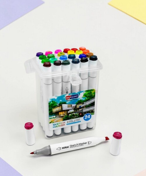 SET MARCADORES 24 COLORES SET MARCADORES 24 COLORES