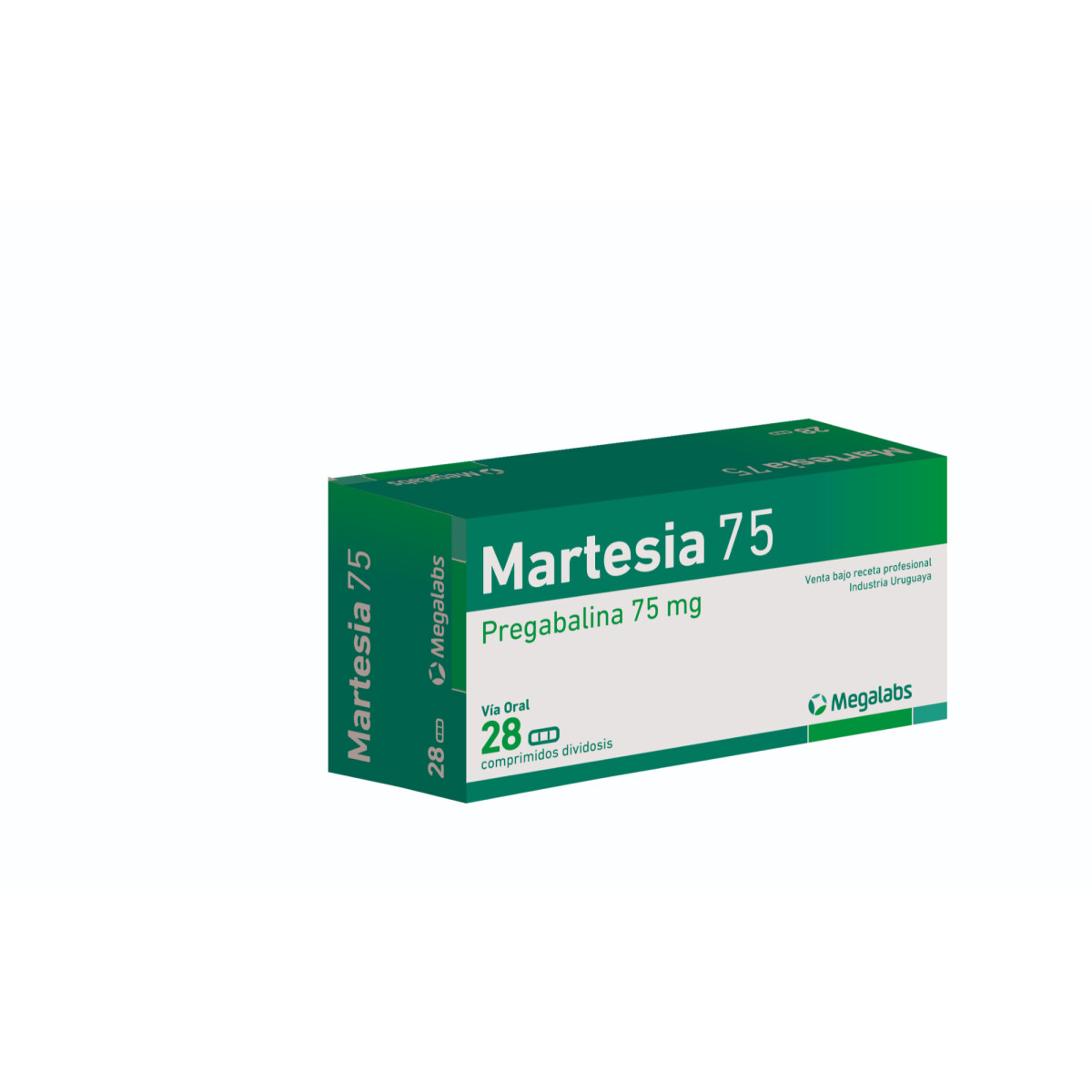 Martesia Dividosis 75 Mg 28 COM 