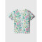 SS BRANNANS RUFFLE TOP SP MULTI FLORAL