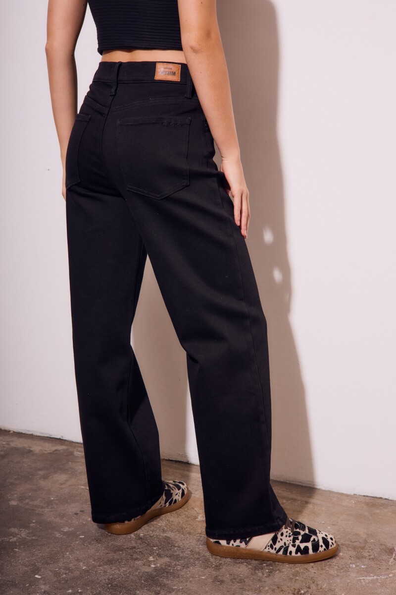 Jean Wide Leg Negro