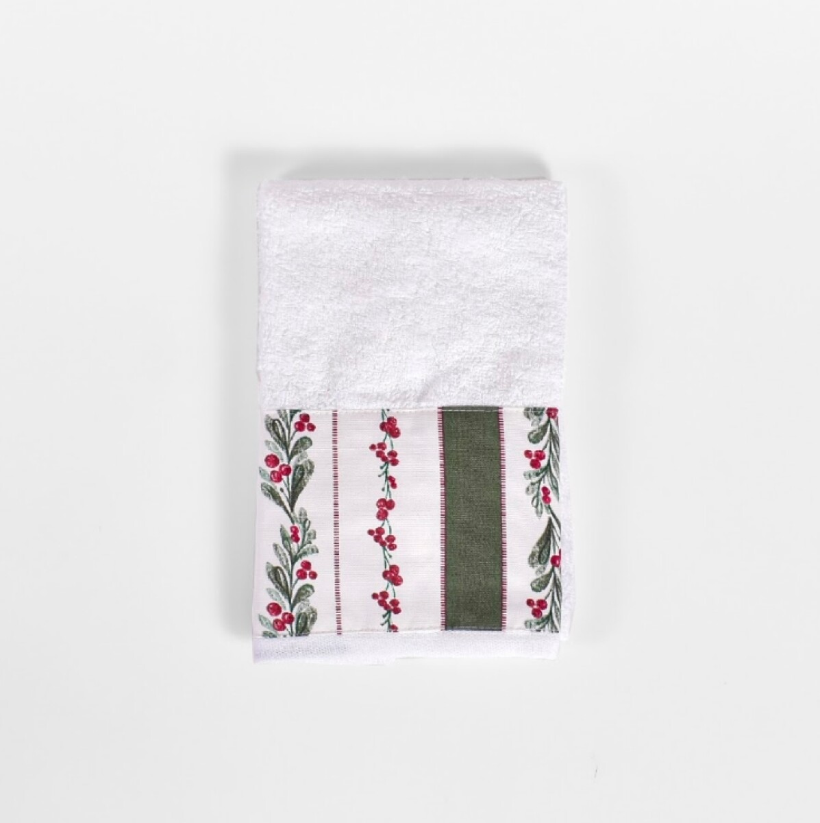 Toalla Social 30x50 Navidad 2026 - Holiday Berries 