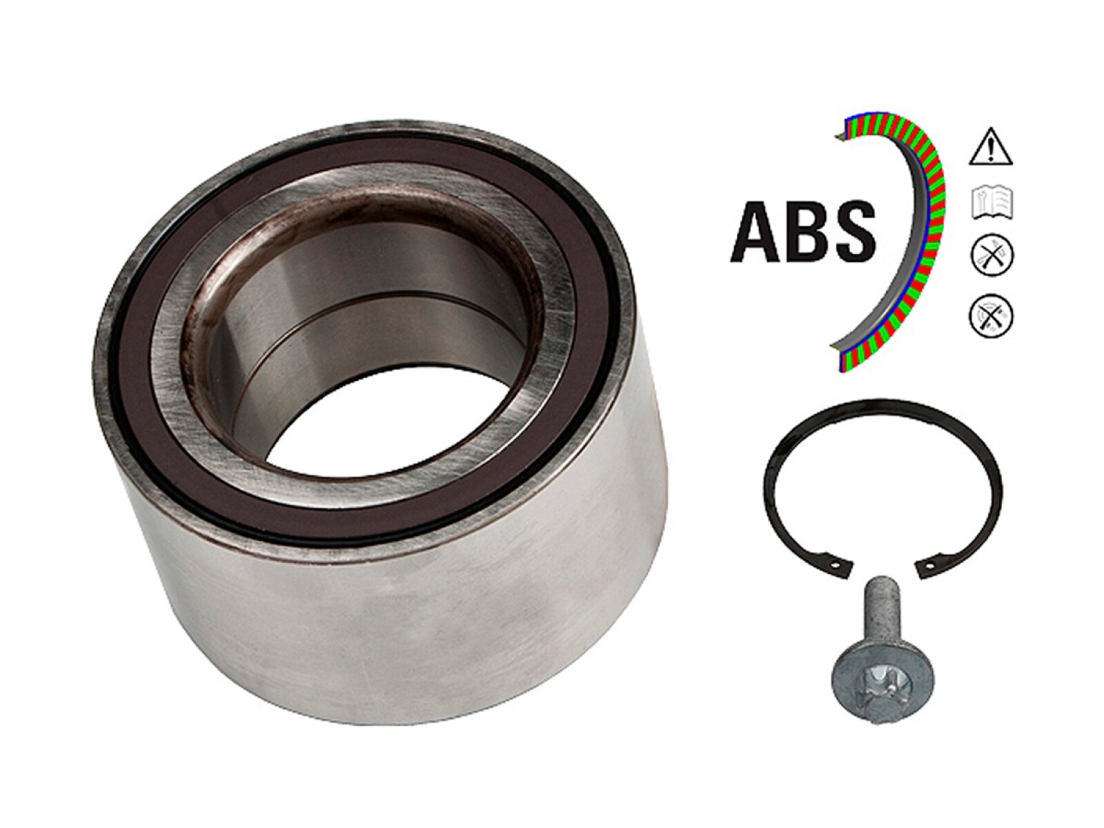 Rueda Del Rod Doble HileraMercedes Benz Glk 250 4-Matic (X204)/Glk 300 4-Matic (X204) 09-14 int.Ø54x ext.Ø92x50 