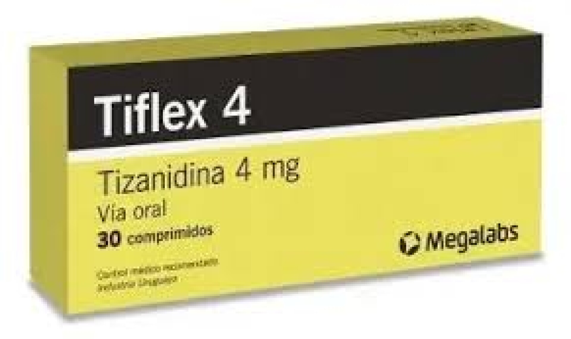 Tiflex 4 mg 30 Comprimidos – Relajante Muscular y Antiespasmódico 