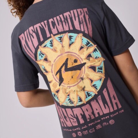 T-SHIRT OLINE 10-16 GRIS