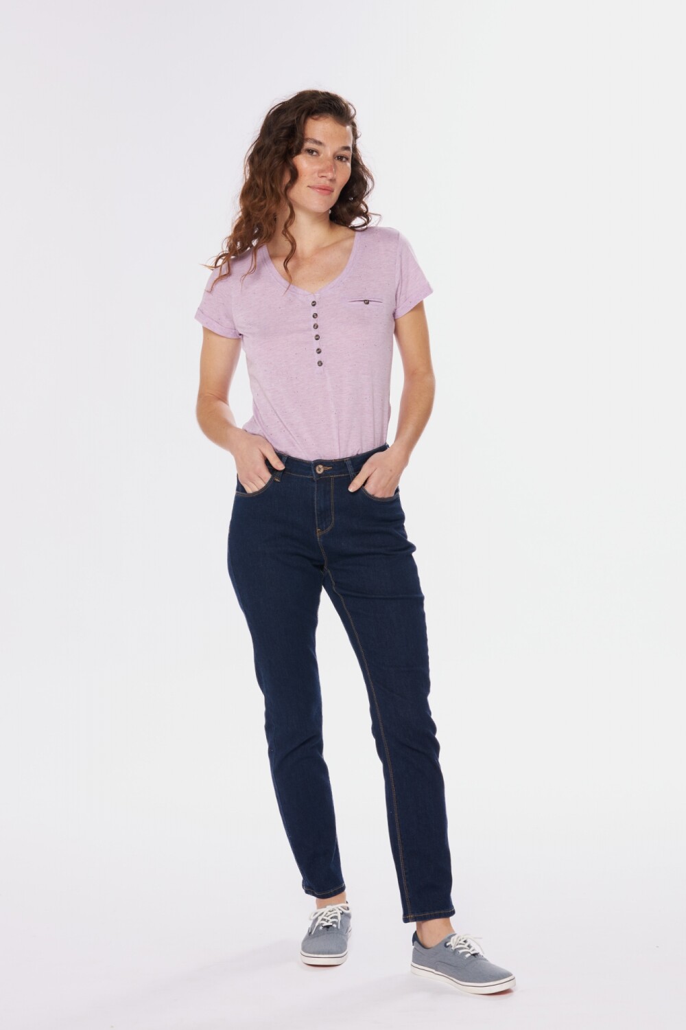 PANTALÓN DE JEAN CLÁSICO Azul