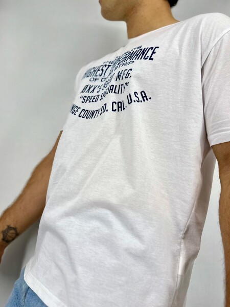 T-SHIRT OXX S007-24 BLANCO