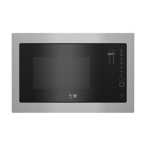 Microondas Inox empotrable con grill 25L Beko BMGB 25332 BG Microondas Inox empotrable con grill 25L Beko BMGB 25332 BG