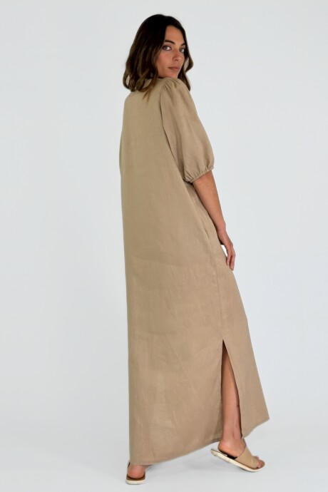 VESTIDO ISADORA Beige