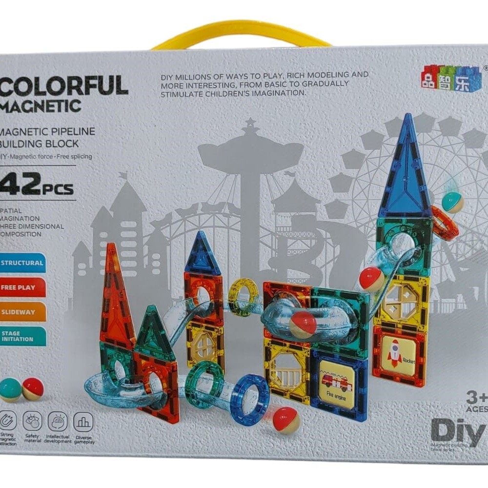 Juego Magnético Colorful 42pz Juego Magnético Colorful 42pz