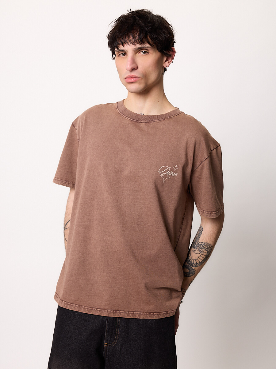 T-SHIRT M/C ANKOR DIXIE Tabaco
