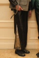 Pantalon abba Negro peltre