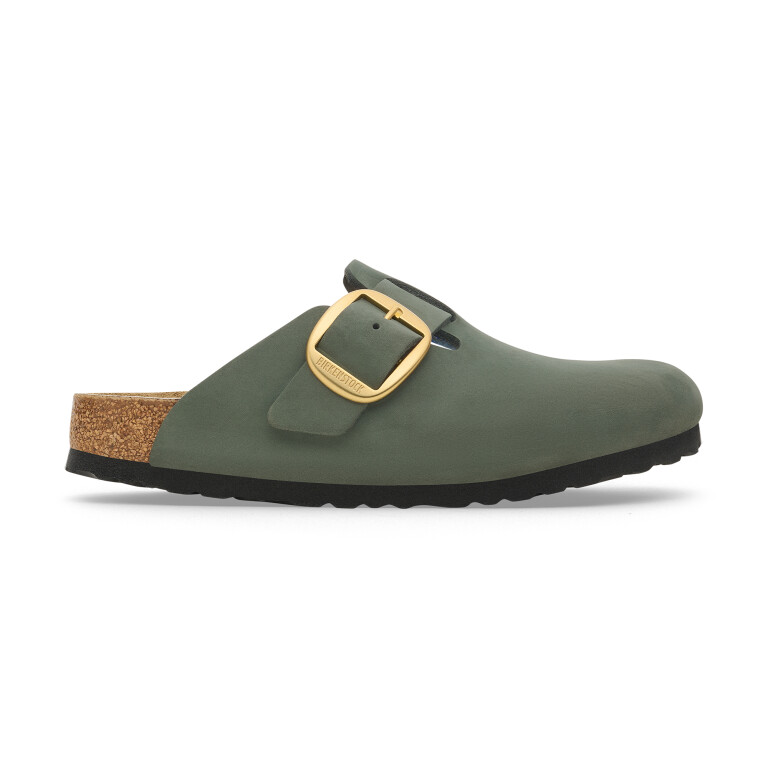 Zueco Boston Big Buckle LENB - Estrecho Verde