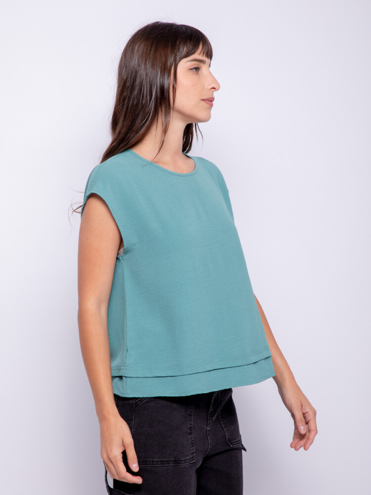 BLUSA COPERNIC Agua Marina