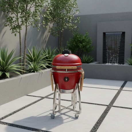 KIT BARBACOA ROJO CERÁMICA