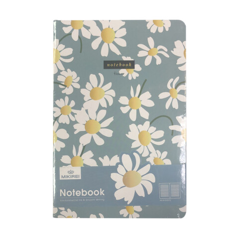 Libreta 80 Hojas Diseño Surtidos 21 x 14 cm Flores